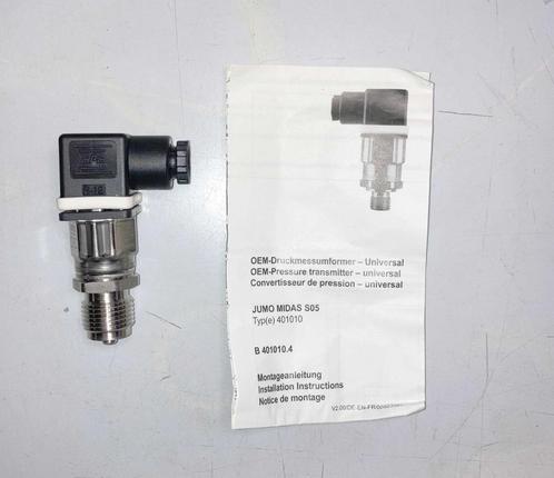 JUMO 401010 drukomvormer van 0 tot 40 BAR 0 tot 10 Volt, Doe-het-zelf en Bouw, Meetapparatuur, Nieuw, Druk, Ophalen of Verzenden