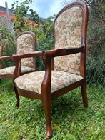 Lot de 4 fauteuils style Louis XV en hêtre, Antiquités & Art, Enlèvement