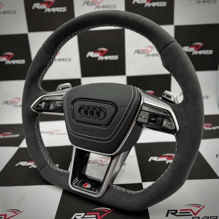 Stuur Audi full alcantara compleet S RS, Auto-onderdelen, Besturing, Audi, Nieuw, Ophalen of Verzenden
