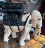 Grote houten olifant, Antiek en Kunst, Ophalen