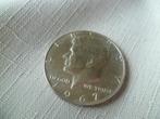 Kennedy halve dollar 1967, Zilver, Ophalen of Verzenden, Losse munt, Noord-Amerika