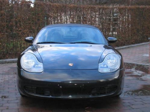 Porsche boxster 2500cc, 1997, 226000km, zwart metalic, zwart, Auto's, Porsche, Particulier, Boxster, ABS, Airbags, Airconditioning