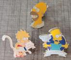 The Simpsons: 3 pins, Ophalen of Verzenden, Zo goed als nieuw, Figuurtje, Speldje of Pin