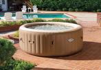 Intex Purespa opblaasbare jacuzzi 4personen, Jardin & Terrasse, Jacuzzis, Gonflable, Enlèvement, Utilisé, Tapis de sol