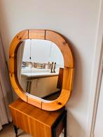 Vintage IKEA Finja spiegel met een massief grenen lijst., Moins de 100 cm, Comme neuf, Enlèvement, 75 à 100 cm