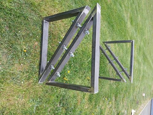 Pieds de table, Huis en Inrichting, Tafelonderdelen, Nieuw, Tafelpoot, 200 cm of meer, 200 cm of meer, Overige vormen, Eikenhout