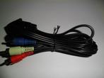 VGA (m) - Component 3RCA (m) kabel / zwart 1.6meter lengte, TV, Hi-fi & Vidéo, Câbles audio & Câbles de télévision, Comme neuf