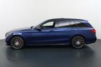 Mercedes-Benz C-klasse Estate AMG 43 4MATIC burmester, head-, Auto's, Automaat, Euro 6, Blauw, 2996 cc