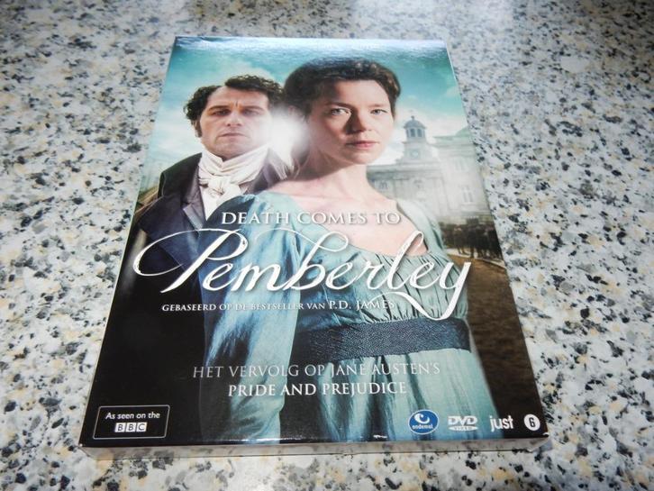nr.1570 - Dvd: death comes to pemberley - drama, Cd's en Dvd's, Dvd's | Drama, Zo goed als nieuw, Drama, Boxset, Vanaf 16 jaar