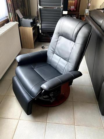 Relaxstoel, Huis en Inrichting, Fauteuils, Ophalen, Zo goed als nieuw, Hout