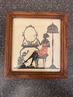 Papierknipsel Slavernij Periode Ingelijst., Ophalen of Verzenden