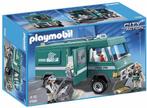 Playmobil Bank / transport 5566 + 5177, Comme neuf, Ensemble complet, Enlèvement