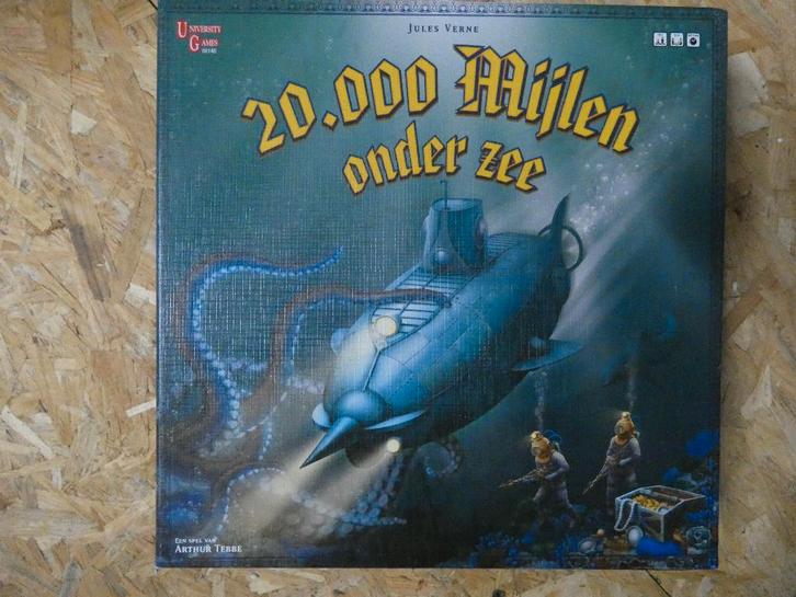 Gezelschapsspel Jules Vernes 20000 mijlen onder zee, Hobby en Vrije tijd, Gezelschapsspellen | Bordspellen, Nieuw, Ophalen of Verzenden