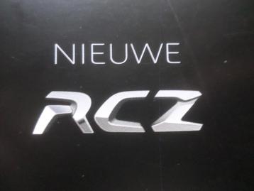 Nieuwe Peugeot RCZ Brochure beschikbaar voor biedingen