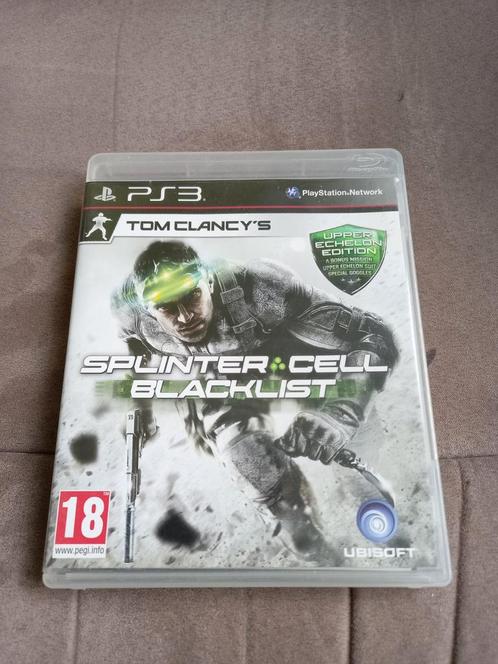 Liste noire de Tom Clancy's Splinter Cell sur PS3, Consoles de jeu & Jeux vidéo, Jeux | Sony PlayStation 3, Utilisé, Shooter, 2 joueurs