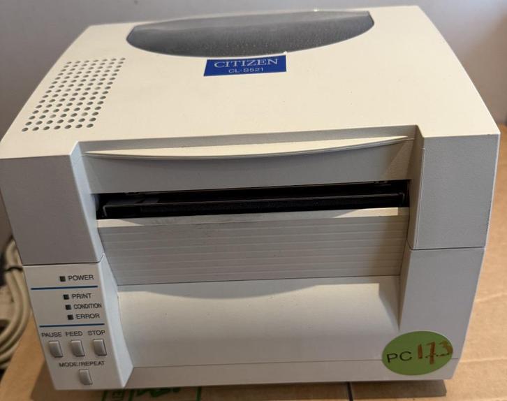 Citizen CL-S521 thermal labelprinter JM30-M01, Computers en Software, Labelprinters, Zo goed als nieuw, Ophalen of Verzenden