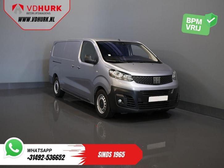 Fiat Scudo 2.0 MJ 145 pk L3 BPM VRIJ! Adapt.Cruise/ Climate/, Auto's, Bestelwagens en Lichte vracht, Bedrijf, ABS, Adaptive Cruise Control