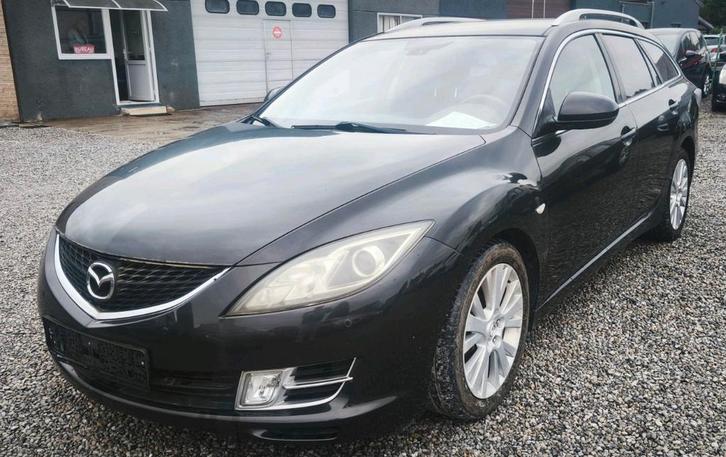 🆕EXPORT•MAZDA 6 BREAK_2.0 D(140CH)_2009💢EUR.4_A/C_EQUIP💢, Auto's, Mazda, Bedrijf, Te koop, ABS, Airbags, Airconditioning, Bluetooth
