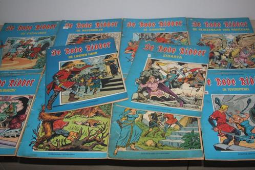 1e druk , nr's 51-60 De rode Ridder (Willy Vandersteen) 1971, Boeken, Stripverhalen, Gelezen, Meerdere stripboeken, Ophalen of Verzenden