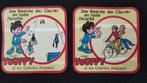 2 Vintage stickers Galerijen Anspach verkeersveiligheid, Verzenden, Gebruikt, Bedrijf of Vereniging