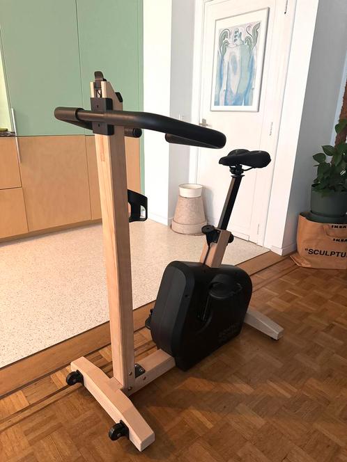 Woodbike in nieuwstat, Sport en Fitness, Fitnessapparatuur, Zo goed als nieuw, Hometrainer, Overige materialen, Ophalen