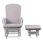 Schommelstoel met voetenbankje, Ophalen, Zo goed als nieuw