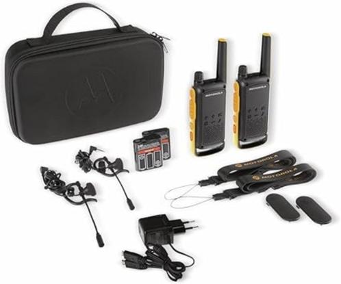 MOTOROLA SOLUTIONS Set van 2 Walkietalkies GRATIS LEVERING, Telecommunicatie, Portofoons en Walkie-talkies, Nieuw, Portofoon of Walkie-talkie