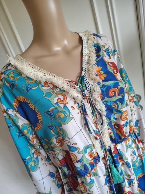 ibiza style jurk kleed, Kleding | Dames, Jurken, Maat 36 (S), Verzenden