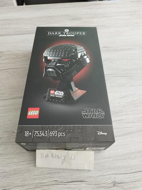 Lego 75343 Dark Trooper Helmet (Sealed), Kinderen en Baby's, Speelgoed | Duplo en Lego, Nieuw, Lego, Complete set, Ophalen of Verzenden
