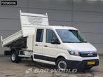 MAN TGE 5.120 Kipper met Kist Dubbel Cabine 3,5t Trekhaak Na, Stof, Gebruikt, Euro 6, 4 cilinders