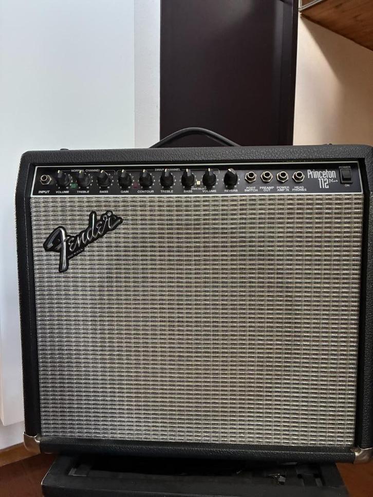 Vintage Fender Princeton 112 Plus, Muziek en Instrumenten, Versterkers | Bas en Gitaar, Zo goed als nieuw, Gitaar, 50 tot 100 watt