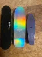 3 planches à roulettes, Sports & Fitness, Skateboard, Enlèvement, Utilisé, Skateboard