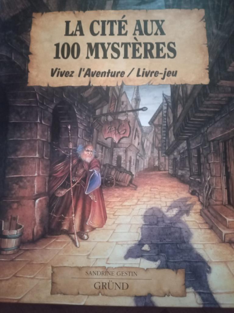 Livre la cité aux 100 mystères livre jeu Sandrine gestin, Ophalen of Verzenden