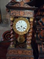 antieke Franse kolomklok met sleutel en werkt, Antiek en Kunst, Ophalen