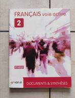 Français voie active 2 ème, documents et synthèses, Français, Comme neuf, Enlèvement, Secondaire