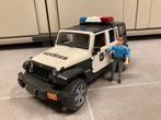 Bruder 02526 Jeep Wrangler Unlimited Rubicon politieauto, Ophalen, Gebruikt