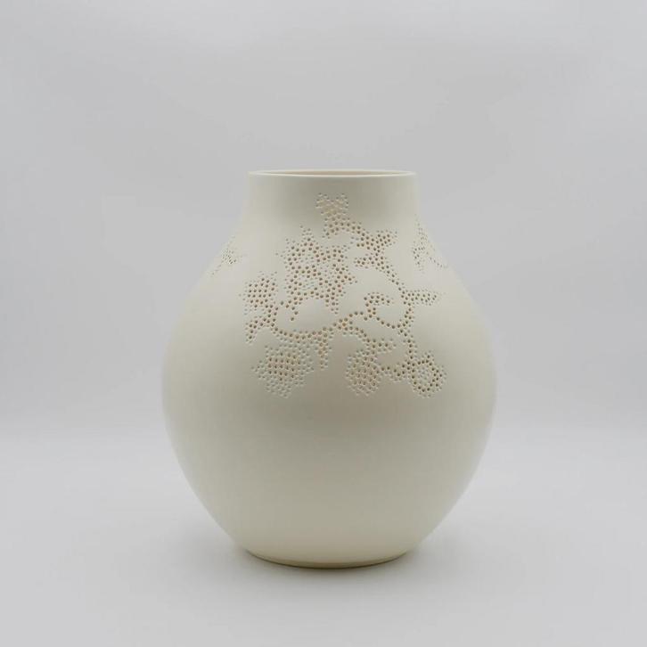 IKEA PS Jonsberg Large White Vase by Hella Jongerius - 2005, Antiek en Kunst, Antiek | Vazen, Ophalen of Verzenden