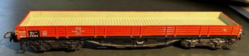 3203. H0 Märklin 4-assige platte wagen., Hobby en Vrije tijd, Modeltreinen | H0, Gebruikt, Wagon, Märklin, Ophalen of Verzenden