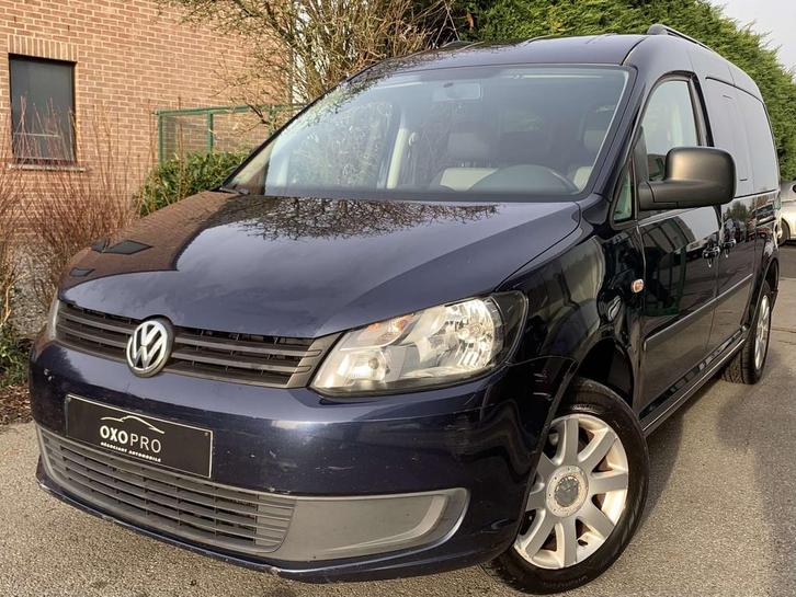 Volkswagen Caddy Maxi 1.6 TDI / 7 Places / Clim Auto / Cruis, Autos, Volkswagen, Entreprise, Achat, Caddy Maxi, ABS, Airbags, Air conditionné