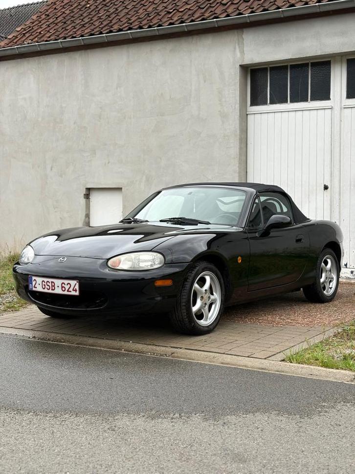 Mazda MX-5 NB | 1998 | 123.122 km | Zeer proper, Auto's, Mazda, Particulier, MX-5, Airbags, Bluetooth, Centrale vergrendeling