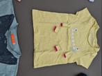 Geel t-shirt met monster, Next, 110, Kinderen en Baby's, Kinderkleding | Kinder-kledingpakketten, Zo goed als nieuw, Ophalen