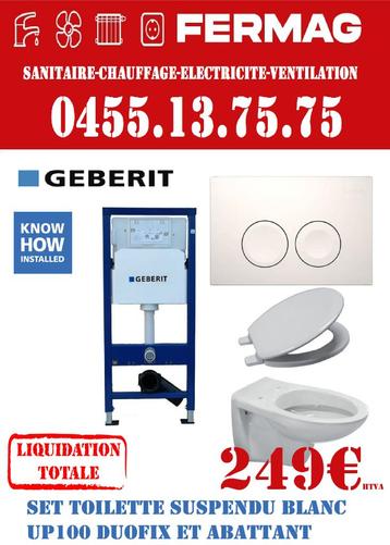 GEBERIT WC SUSPENDU