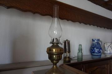 Oude petroliumlamp