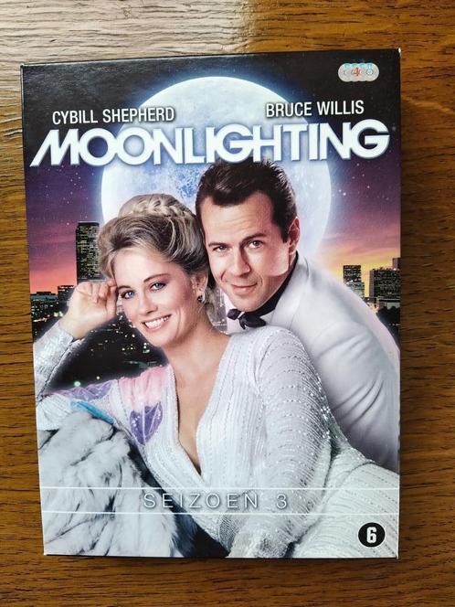 Moonlighting - Seizoen 3 (4 DVD), Cd's en Dvd's, Dvd's | Komedie, Zo goed als nieuw, Romantische komedie, Ophalen of Verzenden