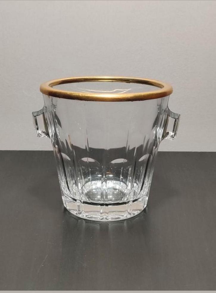 Kristallen ijsemmer Val Saint Lambert, Antiek en Kunst, Antiek | Glaswerk en Kristal, Ophalen of Verzenden