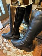 Warme blauwe botten - Hassia - Maat 39/40, Hassia, Comme neuf, Enlèvement, Bleu