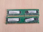 Ram DDR2 - 1Gb - PC2-5300U, Ophalen of Verzenden, DDR2, Desktop, Gebruikt