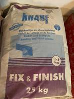 Knauf Fix & Finish 25 kg, Doe-het-zelf en Bouw, Isolatie en Afdichting, Ophalen, Overige materialen, 4 tot 8 cm, Nieuw