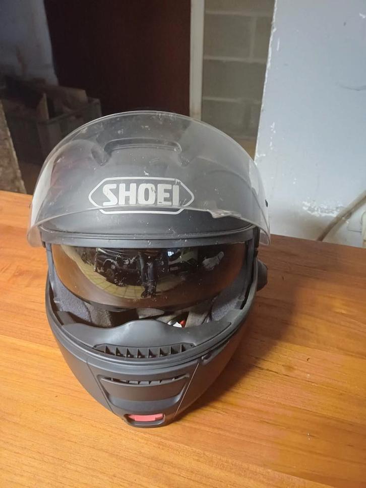 Motorhelm shoei met GPS, Motoren, Kleding | Motorhelmen, Dames, Heren, Integraalhelm, XL, Shoei, Tweedehands, Ophalen