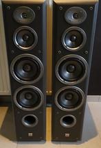 JBL E80 Vinylgrijze TBE-luidsprekers, Ophalen, JBL, Zo goed als nieuw, 120 watt of meer